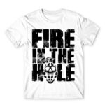 Fire in the hole White Men's T-shirt