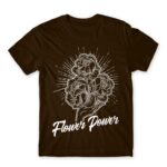 Flower Power Chocolate Men's T-shirt for Florist, Work