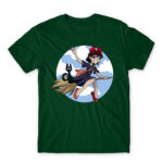 Fly high Bottle Green Men's Tee for Anime, Kiki S Delivery Service