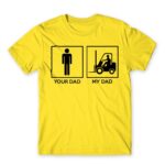 Forklift dad Lemon Men's Tee for Forklift Driver, Work