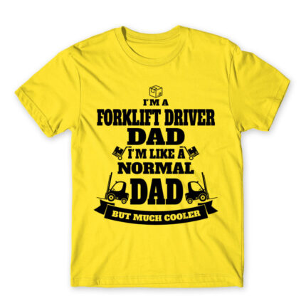 Forklift driver dad Lemon Men's Tee for Forklift Driver, Work