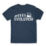 Forklift evolution Denim Men's Tee for Forklift Driver, Work