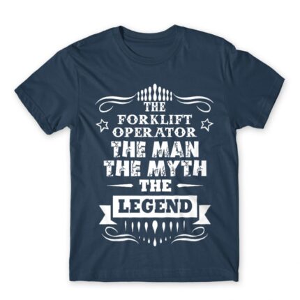 Forklift legend Denim Men's T-shirt for Forklift Driver, Work