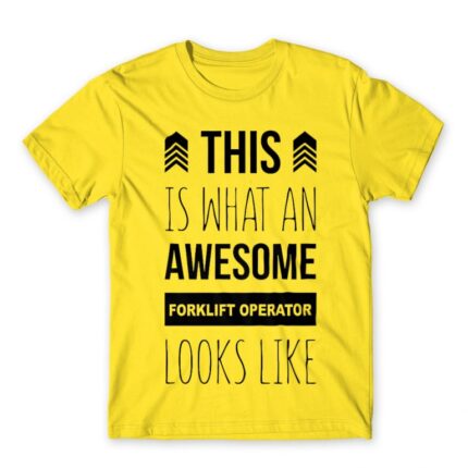 Forklift operator Lemon Men's Tee for Forklift Driver, Work