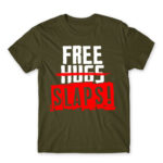 Free slaps! Army Men's T-shirt for Antisocial, Funny