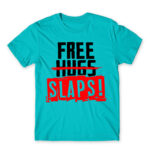 Free slaps! Atoll Blue Men's T-shirt for Antisocial, Funny