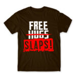 Free slaps! Chocolate Men's Tee for Antisocial, Funny