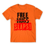 Free slaps! Orange Men's T-shirt for Antisocial, Funny
