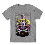 Freeza – Dragon Ball Grey Melange Men's Tee for Anime, Dragon Ball