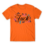 Fuck Orange Men's T-shirt for Badass, Funny