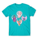 Fusion Atoll Blue Men's T-shirt for Anime, Steven Universe