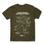Fusion project – Part 1 Army Men's T-shirt for Anime, Dragon Ball