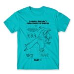 Fusion project – Part 1 Atoll Blue Men's T-shirt for Anime, Dragon Ball