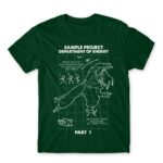 Fusion project – Part 1 Bottle Green Men's T-shirt for Anime, Dragon Ball