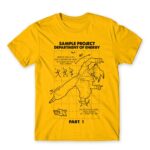Fusion project – Part 1 Gold Men's Tee for Anime, Dragon Ball
