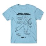 Fusion project – Part 1 Sky Blue Men's Tee for Anime, Dragon Ball