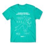 Fusion project – Part 1 Turquoise Men's T-shirt for Anime, Dragon Ball