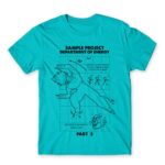 Fusion project – Part 2 Atoll Blue Men's T-shirt for Anime, Dragon Ball