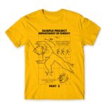 Fusion project – Part 2 Gold Men's Tee for Anime, Dragon Ball