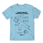 Fusion project – Part 2 Sky Blue Men's T-shirt for Anime, Dragon Ball
