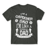 Gardener – Dad Dark Grey Men's T-shirt for Gardener, Work