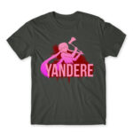 Gasai Yuno yandere Dark Grey Men's T-shirt for Anime, The Future Diary