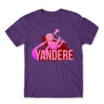 Gasai Yuno yandere Dark Purple Men's Tee for Anime, The Future Diary