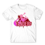 Gasai Yuno yandere White Men's T-shirt for Anime, The Future Diary