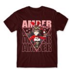 Genshin – Amber Burgundy Men's T-shirt