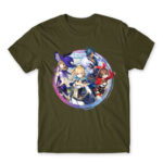 Genshin charachters Army Men's Tee