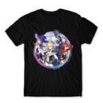 Genshin charachters Black Men's Tee