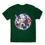 Genshin charachters Bottle Green Men's T-shirt
