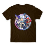 Genshin charachters Chocolate Men's T-shirt