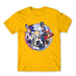 Genshin charachters Gold Men's T-shirt