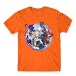 Genshin charachters Orange Men's Tee