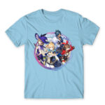 Genshin charachters Sky Blue Men's T-shirt