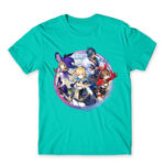 Genshin charachters Turquoise Men's T-shirt