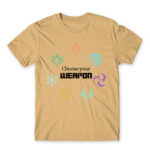 Genshin – Choose Your Weapon Sand Men's T-shirt