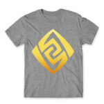 Genshin Impact – Geo Grey Melange Men's T-shirt