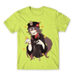 Genshin Impact – Hu Tao Apple Green Men's Tee