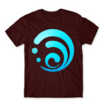 Genshin Impact – Hydro Burgundy Men's Tee