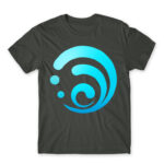 Genshin Impact – Hydro Dark Grey Men's Tee