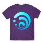 Genshin Impact – Hydro Dark Purple Men's T-shirt