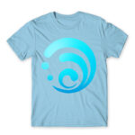 Genshin Impact – Hydro Sky Blue Men's Tee