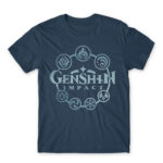 Genshin Impact logo Denim Men's Tee