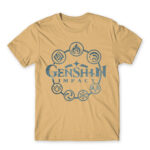 Genshin Impact logo Sand Men's T-shirt