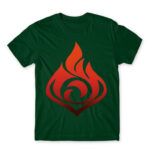 Genshin Impact – Pyro Bottle Green Men's T-shirt