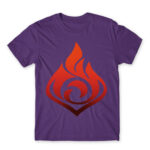 Genshin Impact – Pyro Dark Purple Men's Tee