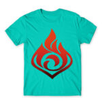 Genshin Impact – Pyro Turquoise Men's T-shirt