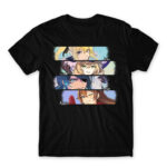 Genshin stripes Black Men's T-shirt